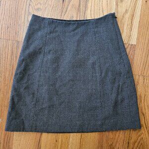 Aritzia Babaton Grey Miniskirt 00
